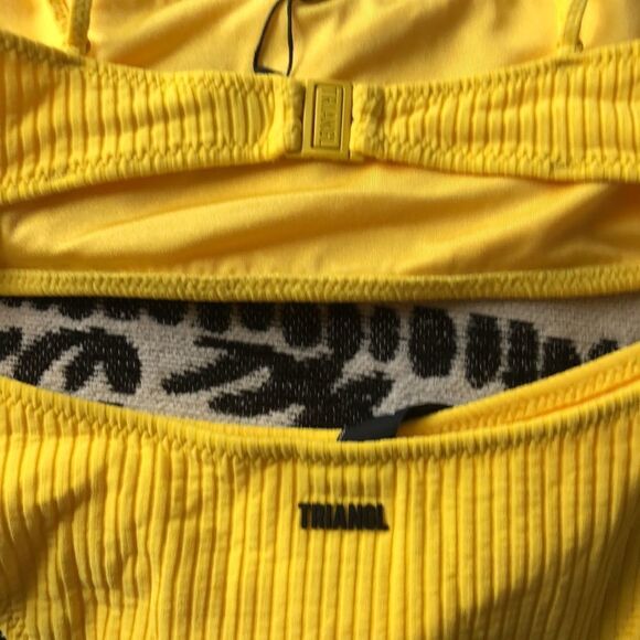 TRIANGL MICA CHEEKY SUNSHINE RIB Bathing Suit NWT NO bag 🍋 - Picture 6 of 6